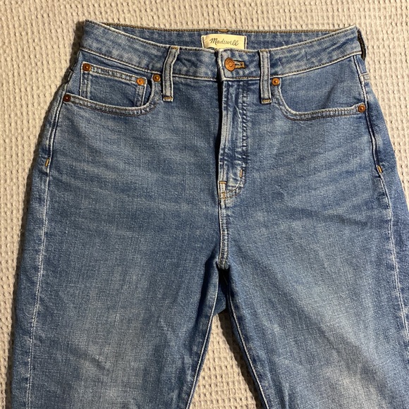 Madewell Womens the Curvy Perfect Vintage Crop Jean Sandford Wash 26P Petite - Picture 6 of 8